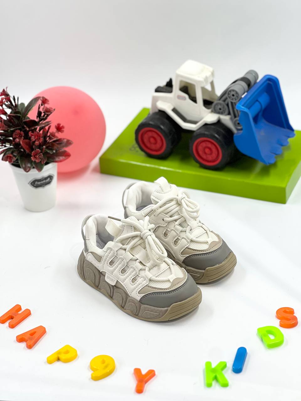 SPORT Kids Solid-Sole Sneakers