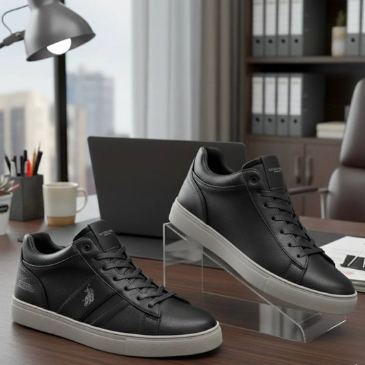 Polo ASSN Boots (Black Pure Leather)