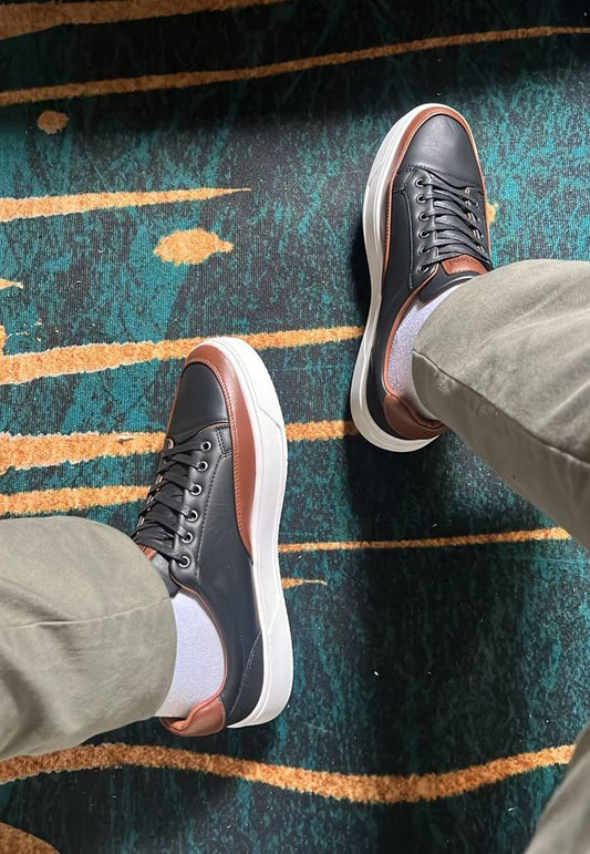 Classy Timbs Black Business Smart Footwear (Coffee Detailed)