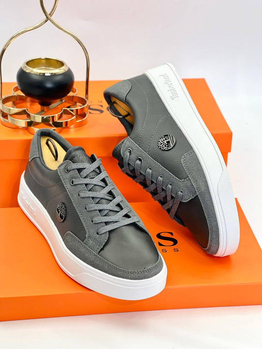 Classy Timbs Grey Business Smart Footwear